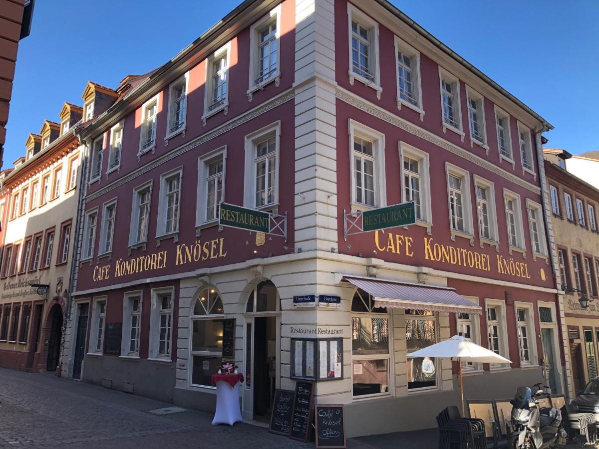 Cafe & Hotel Knoesel Heidelberg Exterior photo